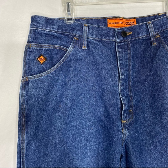 Wrangler Men’s FRC Flame Resistant Relaxed Fit FR3W050 Jeans 38/36 - Picture 2 of 8